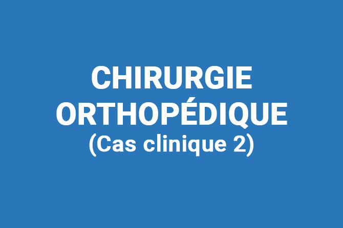 Chirurgie orthopédique d’un chien braque allemand