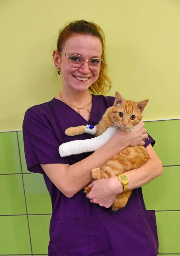 Charlotte Laudrel, auxiliaire vétérinaire